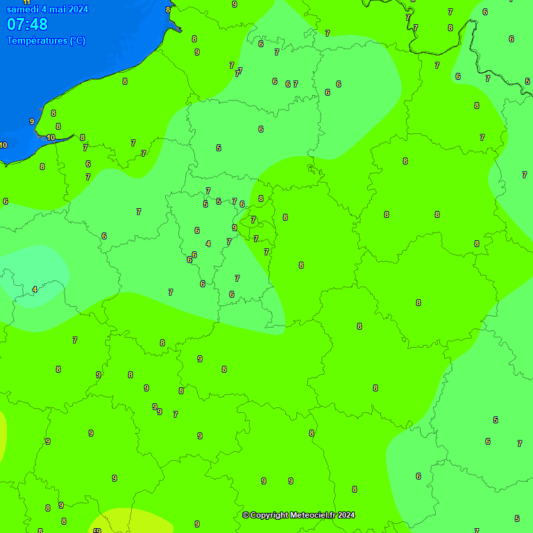 Temperatures